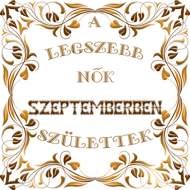 Legszebb nők szeptember