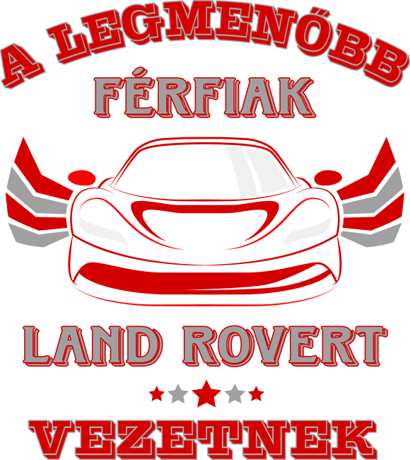 Land roveres sofőr