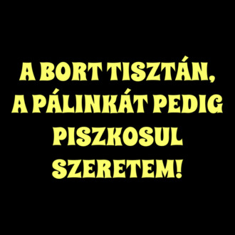 Bor és pálinka