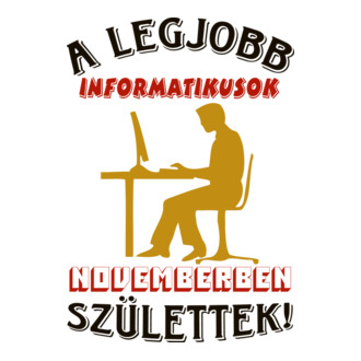 Informatikus férfi szülinapja november