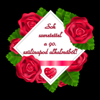 Szülinapos nő 90