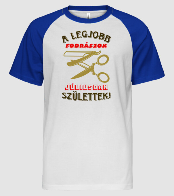  minta fehér/royal pólón