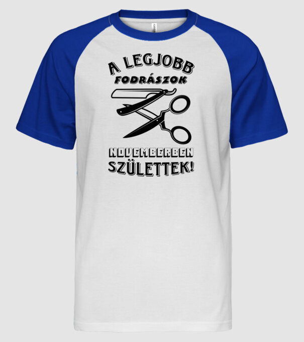  minta fehér/royal pólón