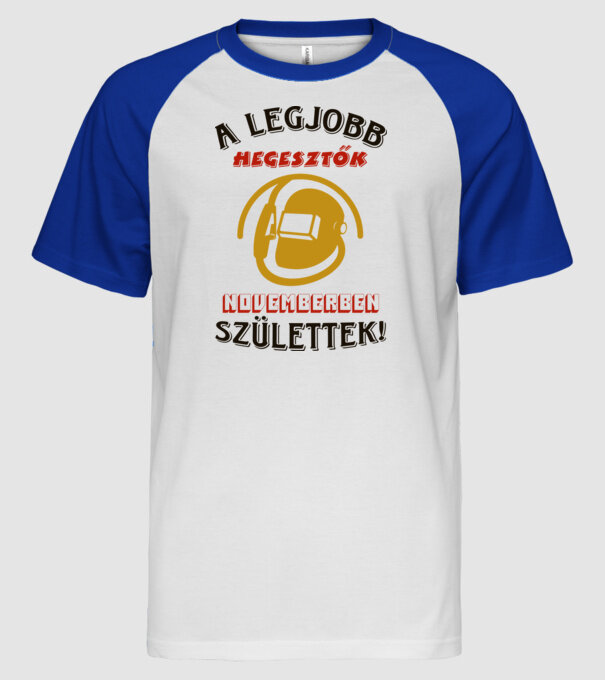  minta fehér/royal pólón