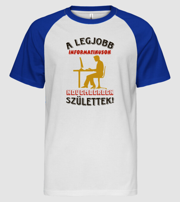  minta fehér/royal pólón