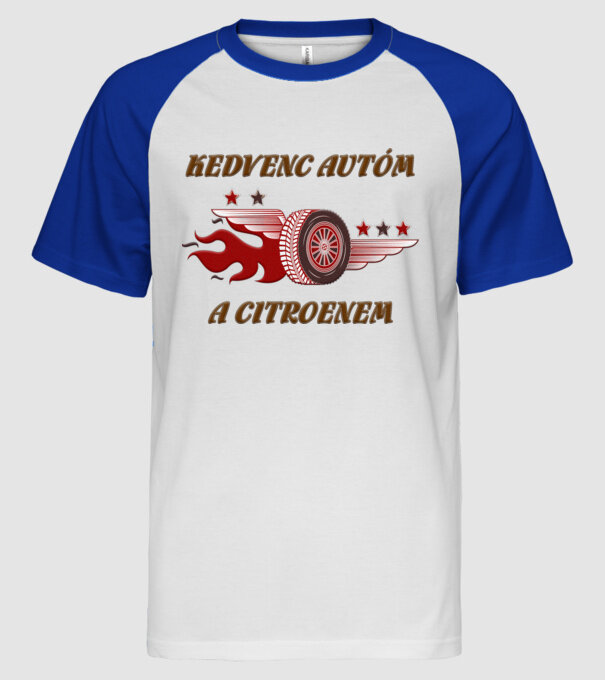  minta fehér/royal pólón