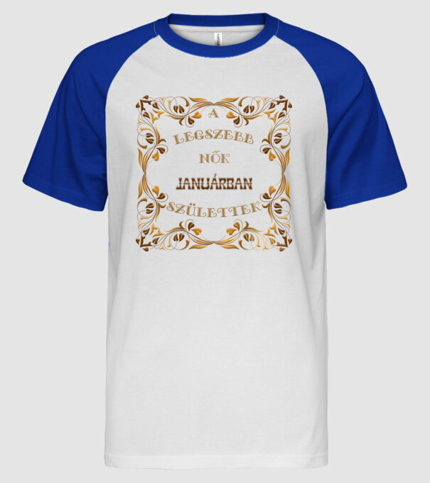  minta fehér/royal pólón