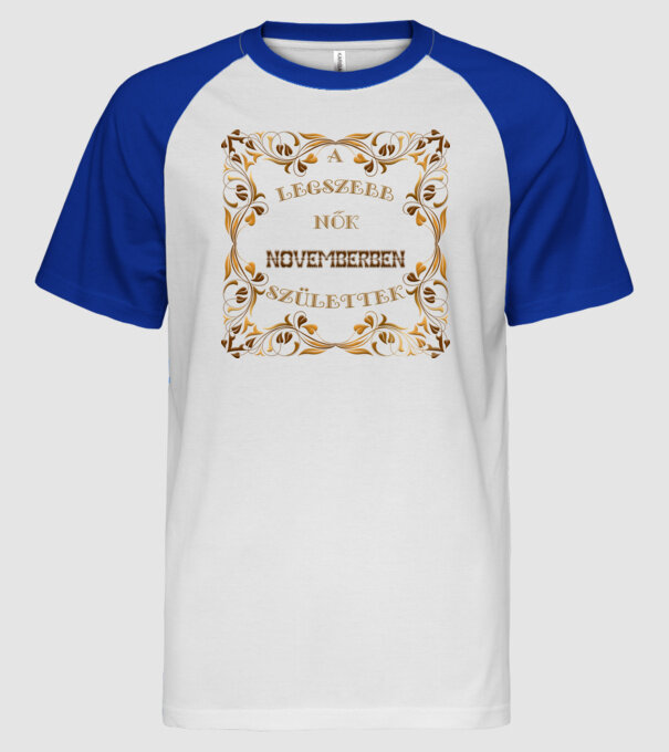  minta fehér/royal pólón