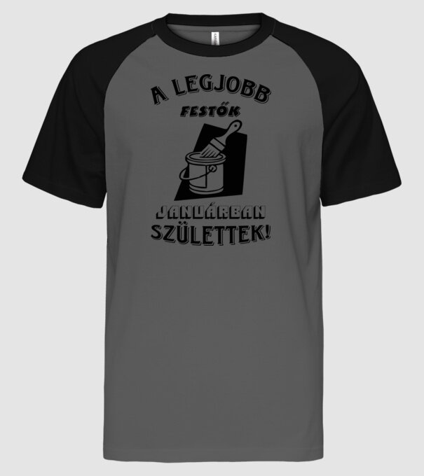  minta szürke/fekete pólón