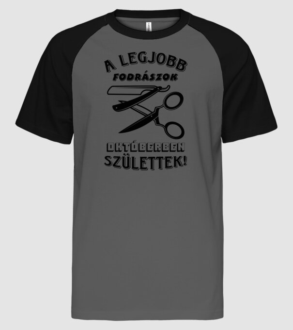  minta szürke/fekete pólón