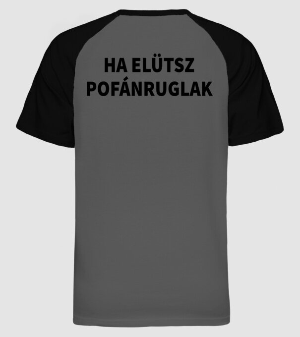  minta szürke/fekete pólón