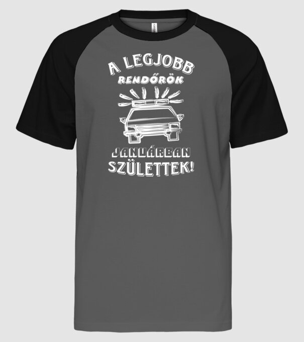  minta szürke/fekete pólón