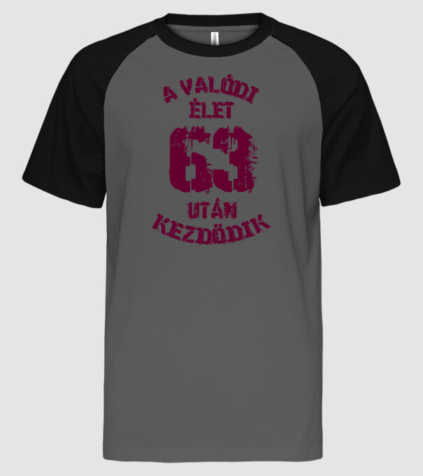  minta szürke/fekete pólón