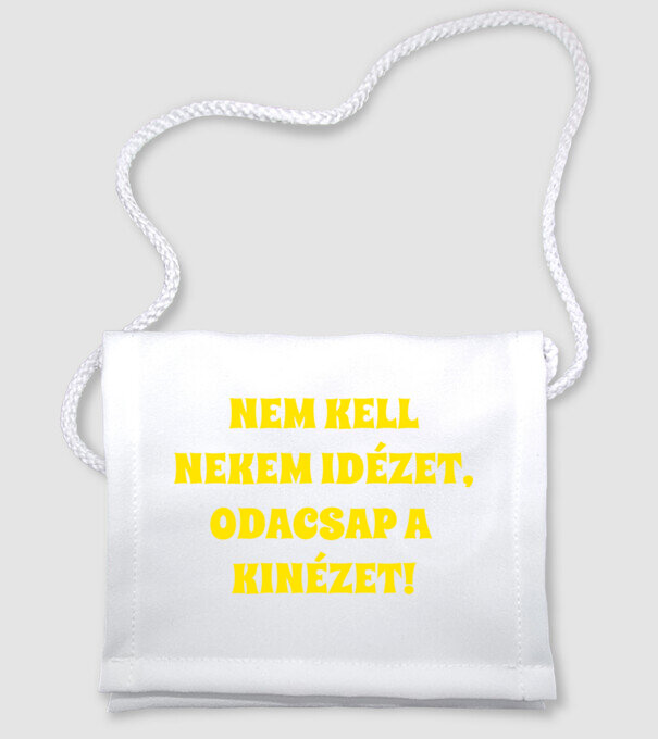  minta fehér pólón