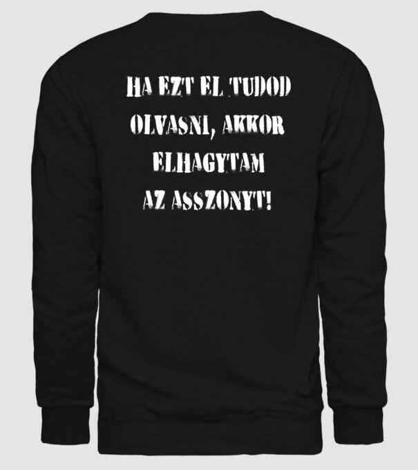  minta fekete pólón