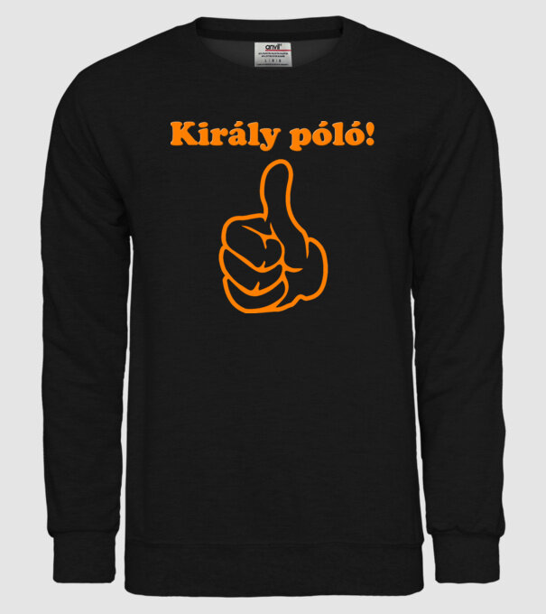  minta fekete pólón