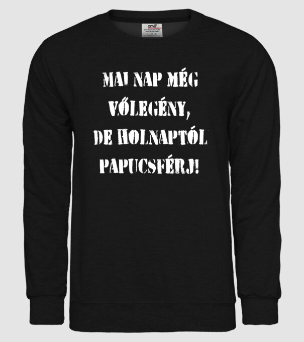  minta fekete pólón