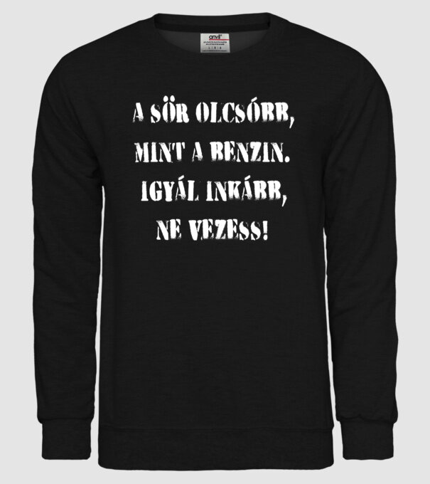  minta fekete pólón