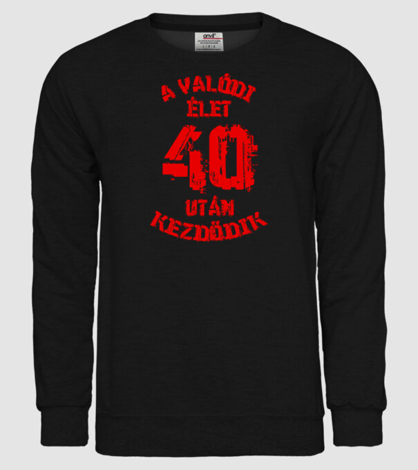  minta fekete pólón