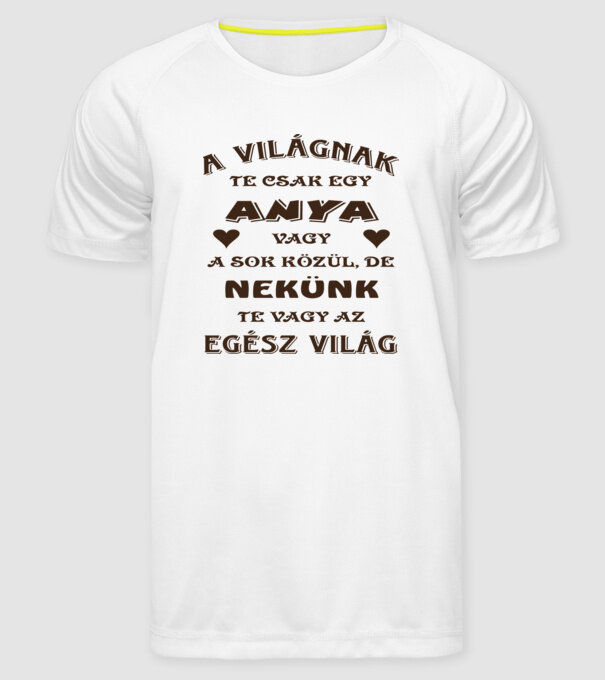  minta fehér pólón