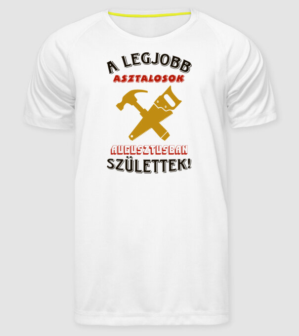  minta fehér pólón