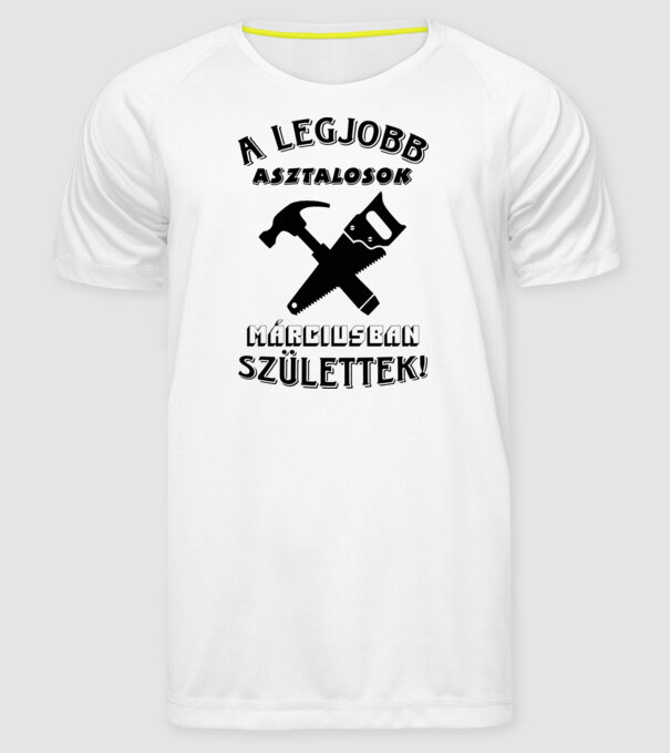  minta fehér pólón