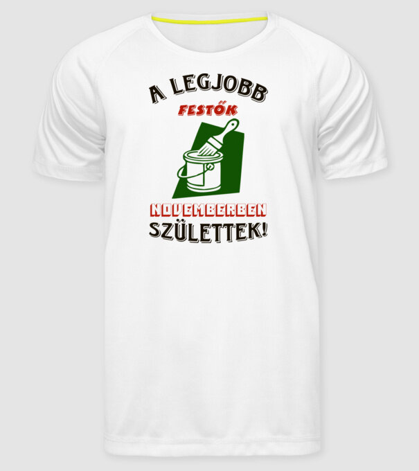  minta fehér pólón