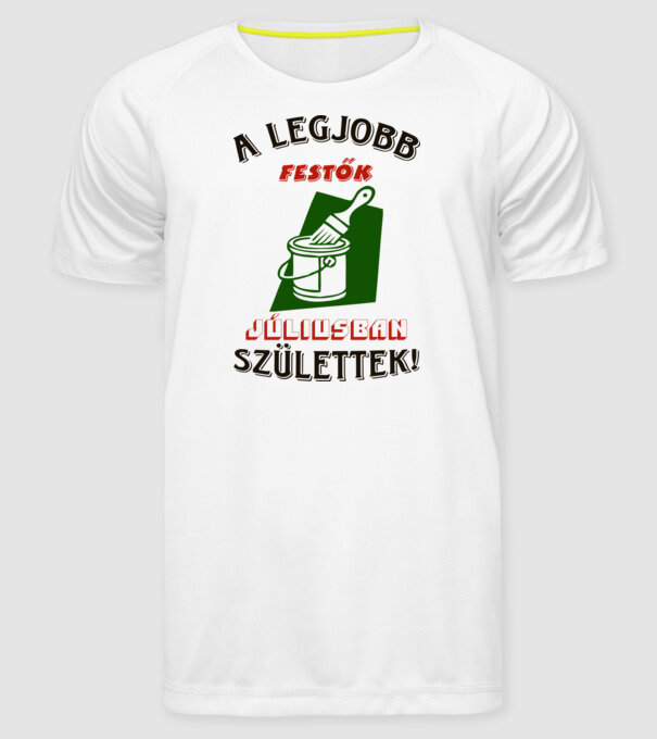  minta fehér pólón