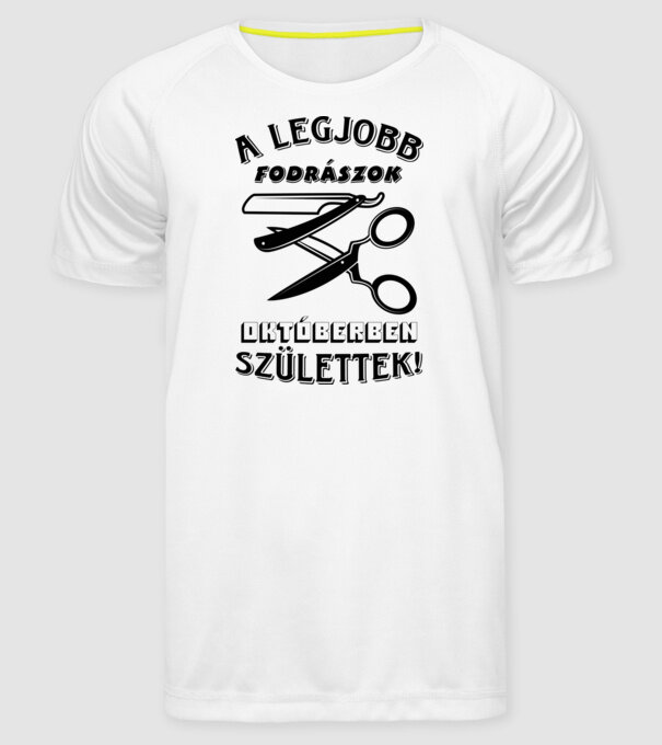  minta fehér pólón