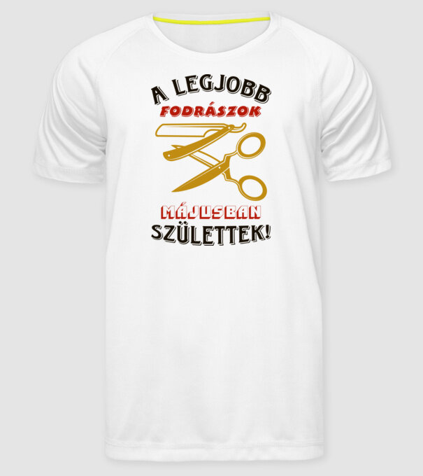  minta fehér pólón