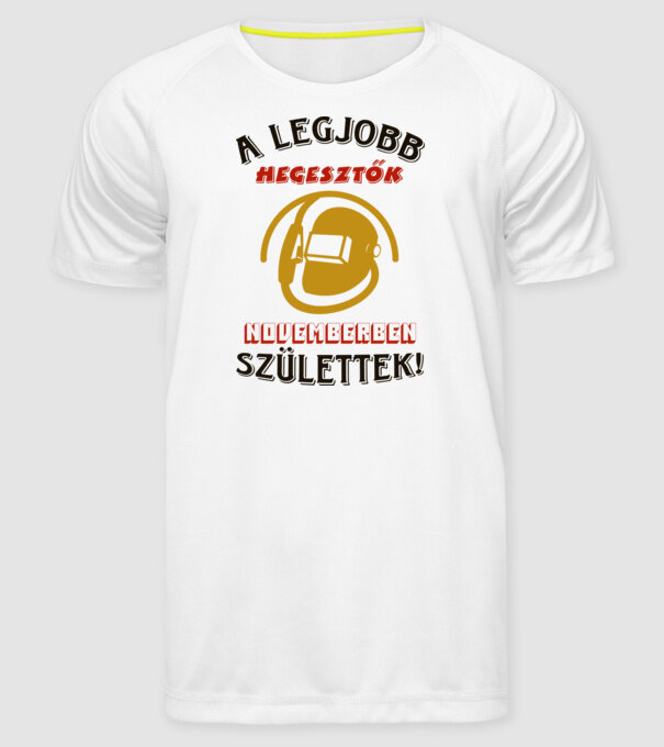  minta fehér pólón