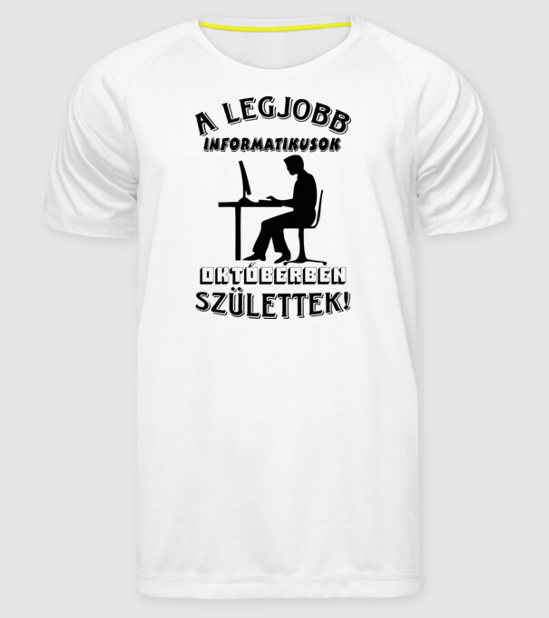  minta fehér pólón