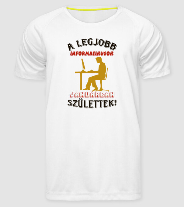  minta fehér pólón