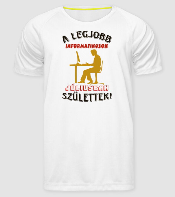  minta fehér pólón