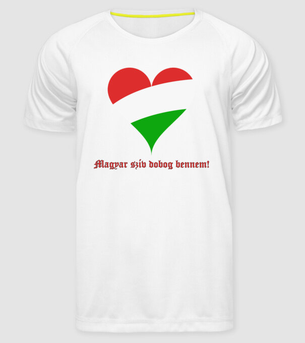  minta fehér pólón