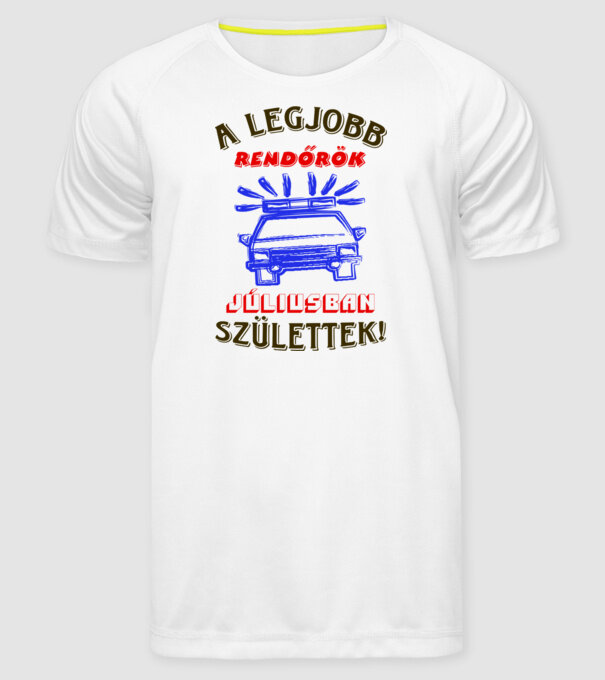  minta fehér pólón