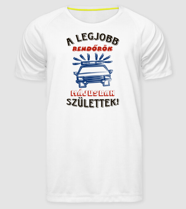  minta fehér pólón