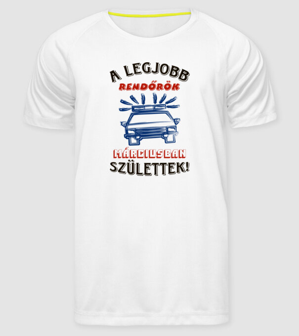  minta fehér pólón
