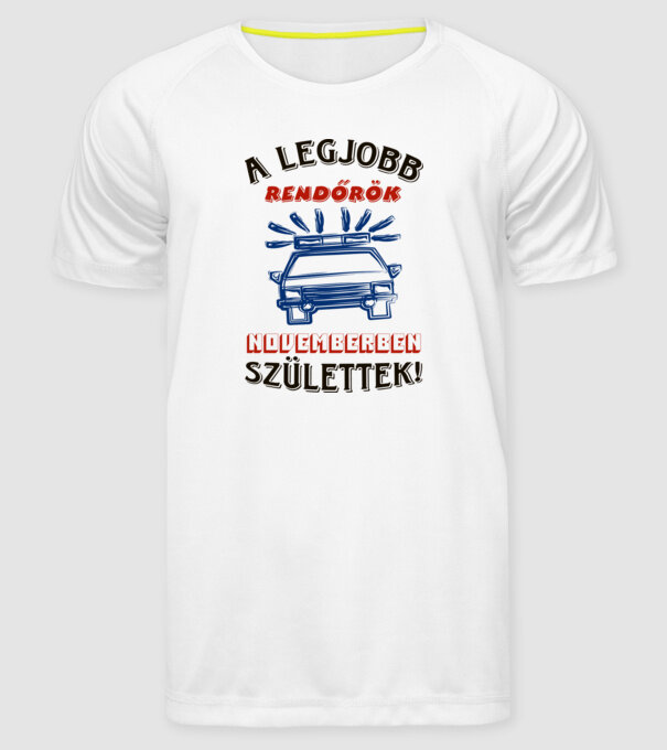  minta fehér pólón