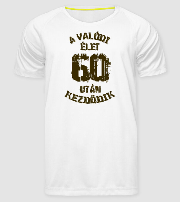  minta fehér pólón