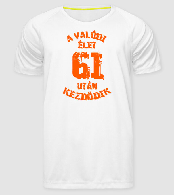  minta fehér pólón