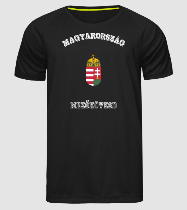  minta fekete pólón