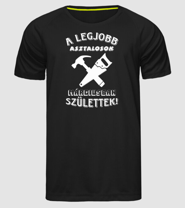  minta fekete pólón