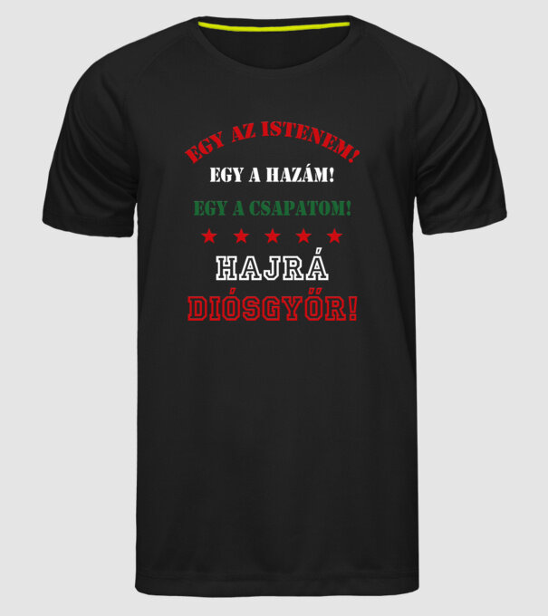  minta fekete pólón