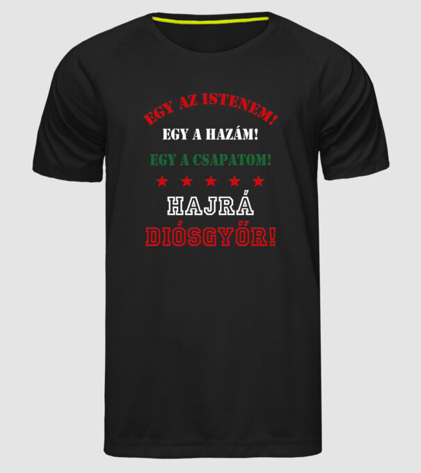 minta fekete pólón