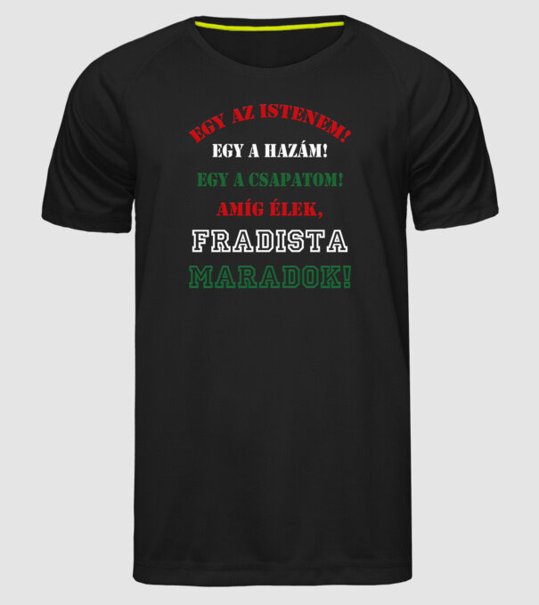  minta fekete pólón