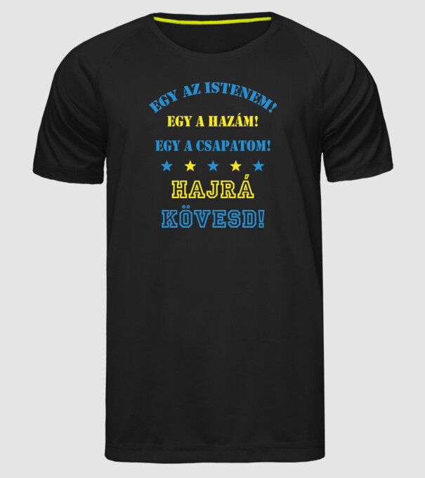  minta fekete pólón