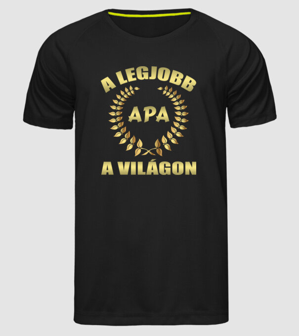  minta fekete pólón