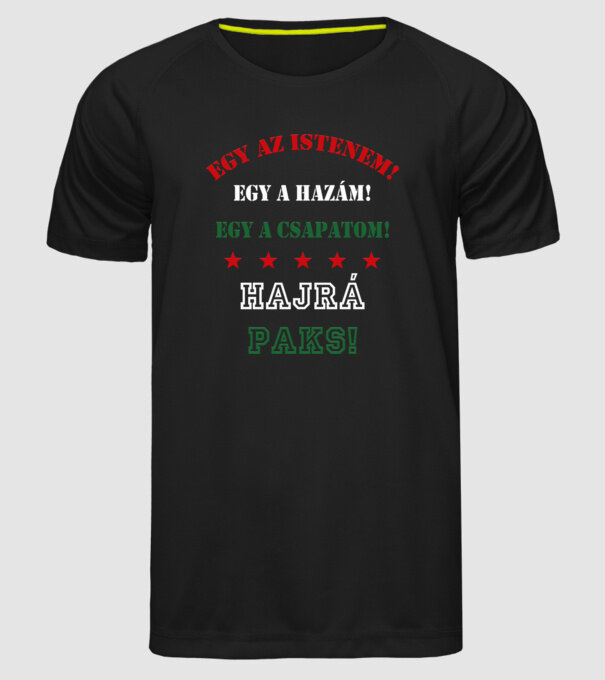  minta fekete pólón