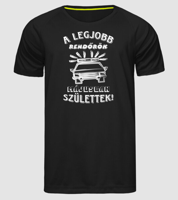  minta fekete pólón